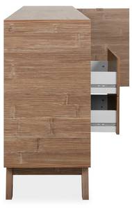 Sideboard Budapest Braun - Holzwerkstoff - 40 x 83 x 198 cm