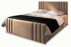 Boxspringbett KANES Beige - Breite: 180 cm