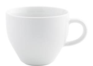 Milchkaffeetasse 0,30 l Café Sommelier Weiß - Porzellan - 10 x 9 x 10 cm
