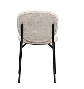 Lot de 2 chaises Dalby Beige - Textile - 47 x 80 x 59 cm