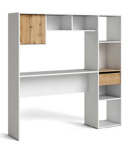 Schreibtisch Plus Weiß - Holz teilmassiv - 156 x 154 x 34 cm