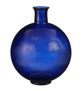 Vase bouteille Firenza Bleu nuit