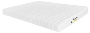 Matelas et sommier coffre STELO Blanc - Bois manufacturé - 140 x 30 x 190 cm