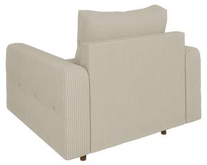 Sessel Neo Cord-Stoff Beige