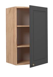 Hängeschrank Fame-Line 38373 Anthrazit - Braun