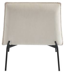 Fauteuil POLA Beige - Textile - 73 x 70 x 69 cm