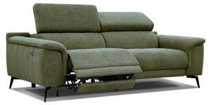 Relaxsofa Fiero 3-Sitzer Olivgrün