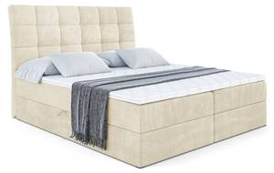 Boxspringbett BRUGO Beige - Breite: 140 cm - H3