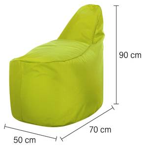 Sitzsack Gaming Chair 70x50x90cm - 220L Grün