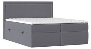 Premium Boxspringbett Jodan Stoff Baloo Graphit - Breite: 202 cm