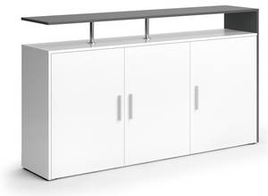 Sideboard Amato Weiß/Anthrazit Weiß