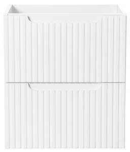 Armoire sous lavabos NOVA CUW50 2D Blanc