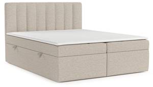 Boxspringbett Amaro mit Bettkasten Beige - Breite: 160 cm