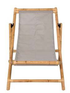 Loungestuhl Cane Grau - Massivholz - 73 x 79 x 73 cm