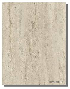 Konsolentisch mit Granit Optik Beige - Holzwerkstoff - 90 x 77 x 29 cm