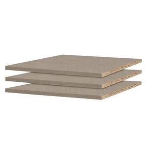 Einlegeboden Rauch 90 cm für Tiefe 57-62 für Schranktiefe 62 cm - 3er Set