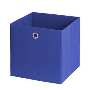 Boîte de rangement Uni (ensemble de 2) Bleu royal