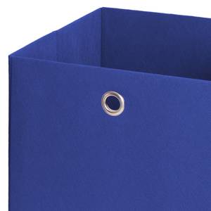 Opvouwbare boxen Uni (2-delige set) Royalblauw