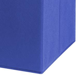 Boîte de rangement Uni (ensemble de 2) Bleu royal