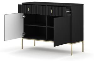 Sideboard MAGGIORE SB104 2D2D Schwarz - Gold