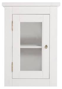 Armoires latérales ROMANTIC SCAB45 1D Blanc - Bois manufacturé - Matière plastique - 45 x 70 x 26 cm