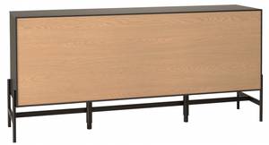 Buffet CHARLIE Schwarz - Holzwerkstoff - 40 x 75 x 164 cm