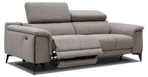 Relaxsofa 3-Sitzer Matera Taupe