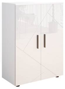 Armoire Irma blanc brillant Blanc brillant