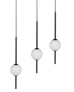 Lampe suspension SHANNON Noir - Blanc