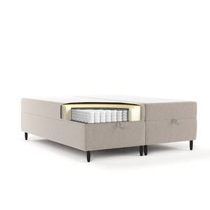 Boxspringbett Kanai Braun - 140 x 210 cm