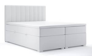 Boxspringbett ROLI Weiß - Breite: 180 cm - H4