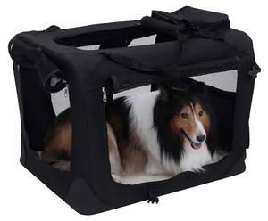 Hundebox Tunis Schwarz