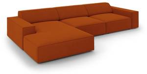 Ecksofa JODIE 4 Sitzplätze Braun