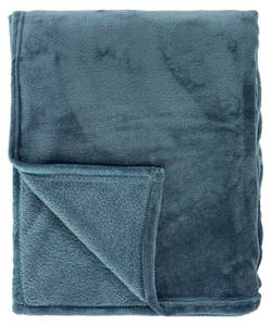 Kuscheldecke COSY Mikroflanell Blau