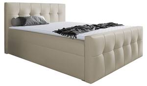 Boxspringbett Malibu Ecru - Breite: 162 cm