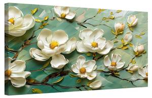 Bild Gemälde Magnolie VI 120 x 80 cm