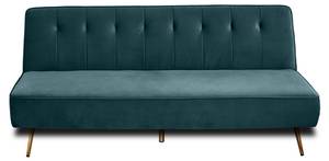 Schlafsofa BOMBAI Blau - Textil - 182 x 79 x 85 cm