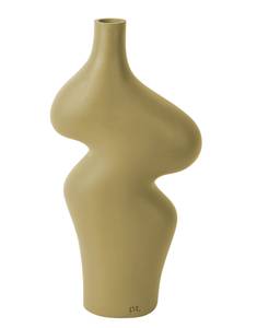 Vase Deko Organic Curves Braun