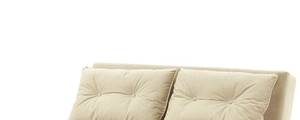 2-Sitzer Ausklappbares Sofa Flic Creme