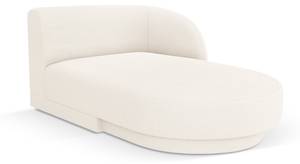 Chaiselongue MILEY Beige - Textil - 90 x 70 x 156 cm