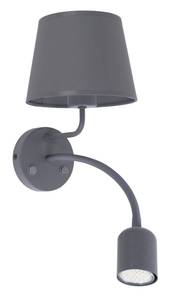 Wandlampe MAJA Grau - 19 x 45 x 19 cm