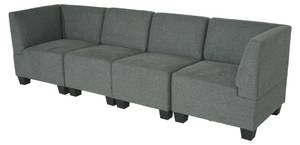 Modular 4-Sitzer Sofa Couch Lyon Grau