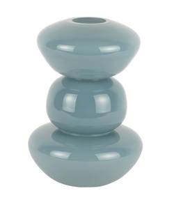 Vase Bubbles Blau