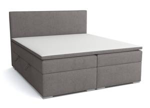 Boxspringbett Doppelbett Ennis Grau - Breite: 140 cm