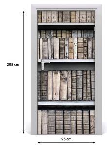 Türaufkleber Bücherregal Breite: 95 cm