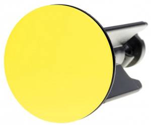 Waschbeckenstöpsel Gelb Gelb - Kunststoff - 4 x 7 x 7 cm