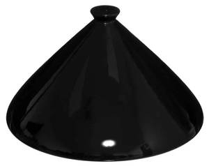 Tagine-Topf 172977 Schwarz - Metall - 20 x 33 x 14 cm