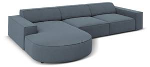 Ecksofa JODIE 4 Sitzplätze Blau