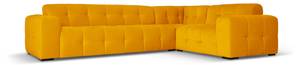 Ecksofa KENDAL 6 Sitzplätze Orange