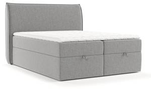 Boxspringbett Mensa Grau - Breite: 160 cm